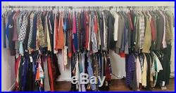 $1,500 plus Wholesale Lot Women's/Men Name Brand Designer Clothing NewithUsed Bulk