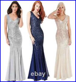 10 Goddiva Quality Maxi Evening Dresses Wholesale Joblot Mixed Style-size-Colour