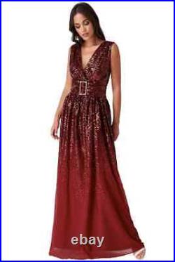 10 Goddiva Quality Maxi Evening Dresses Wholesale Joblot Mixed Style-size-Colour