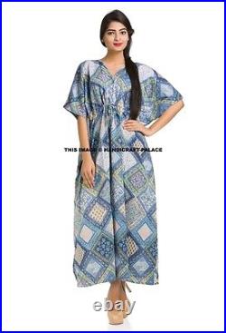 10 PC Wholesale Women's Summer Long Kaftan Plus Size Dresses Indian Tunic Maxi