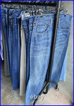 10 X Wholesale Vintage Used Levi's Jeans Inc 501's'the Levi Mix' Grade A