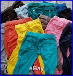 10 pairs Juicy Couture Terry Velour Pants Wholesale NEW Sizes P-L