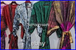 100% Handmade Silk Kimonos Silk Kimono Robe Tie dye silk kimono Wholesale kimono