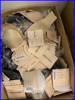 100 Wholesale Joblot Women's Club L London Strapless Bras And Invisible Thongs