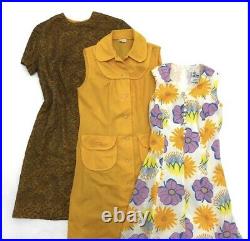 100 x Vintage Dresses Wholesale/Bulk