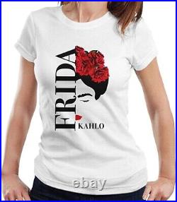 100x Frida Kahlo Official Womens T Shirts All Sizes Job Lot Wholesale