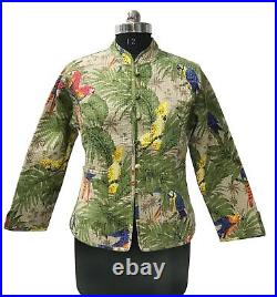 10Pc Wholesale Lot Women Jacket Reversible Cotton Assorted Coat Handmade Blazer