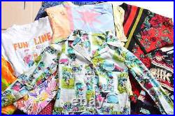 10pc 80s 90s Womens Clothing Mix Reselling Bundle Lot Bulk Wholesale Shirts