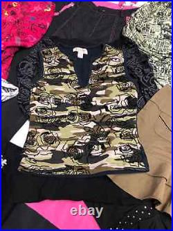 10pc Y2K Womens Clothing Mix Reselling Bundle Grunge Lot Bulk Resell Wholesale