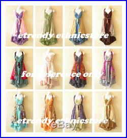 10pcs Wholesale Mixture of Silk Magic Wrap Skirt Halter Tube Maxi Dress + DVD