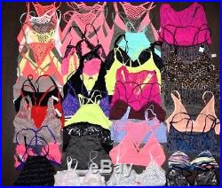 $1100 Victoria's Secret Lot Bundle Wholesale 40 Assorted Bralette Bra Xs S M L