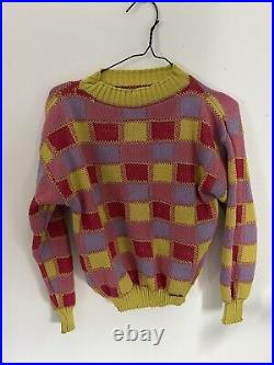 13 Vintage 80's Knitwear Wholesale Job Lot Multicoloured Printed Patterned