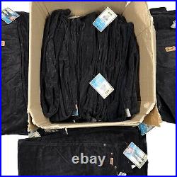 145 x WRANGLER Black Corduroy Trousers Jeans Women's Mixed Size 26-28W Wholesale
