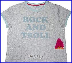 151x Trolls Official Womens T Shirts 7 Designs Job Lot Wholesale