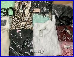20 Bnwt Wholesale Joblot Branded Womens Clothes Plt Quiz Asos River Island £600+