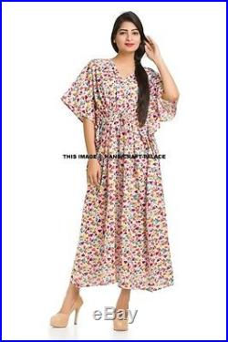 20 Wholesale Assorted Cotton Casual Kaftan Women Dresses Plus Caftan Beach Dress