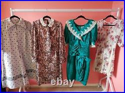 22 Vintage Ladies Dress Tops Skirt Clothing Boho Retro Wholesale Job Lot Resell