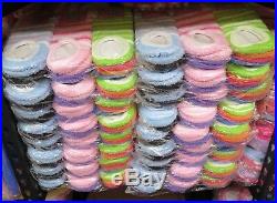 240 Pairs Wholesale Lot Womens Colorful Soft Fuzzy Ankle Slipper Socks With Grip