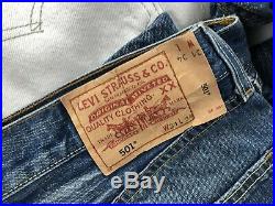 25 x Pairs Grade B Wholesale Levis 501 Vintage Jeans Job Lot Jeans GRADE B