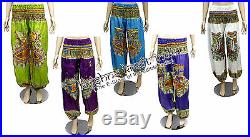 25pc Wholesale Lot Harem Pants Gypsy Trousers Pajama Hippie Boho Indian Afghani