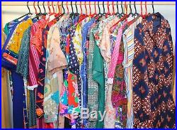 35 x Vintage 60s 70s 80s DRESSES Hippie Boho Wholesale PHOTOS