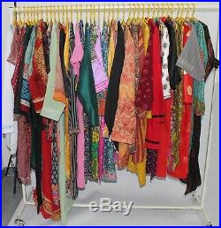 40 Oriental Arabic Hippie Kaftan Tunic Robe Abaya Dress Wholesale Vtg PICS