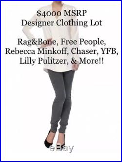 $4000 Wholesale Lot Women's Brand Name Designer Clothing New With Tags