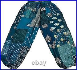 5 Pcs Lot Patchwork Harem Pants, Assorted Color Mix Wholesale Lot Harem UNISEX