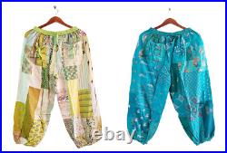 5 Pcs Lot Patchwork Harem Pants, Assorted Color Mix Wholesale Lot Harem UNISEX