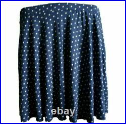 50 ASOS Polka Dot Spot Dot Dotted Skirt in Blue New Wholesale Bulk Job Lot 8 10