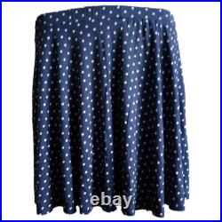 50 ASOS Polka Dot Spot Dot Dotted Skirt in Blue New Wholesale Bulk Job Lot 8 10