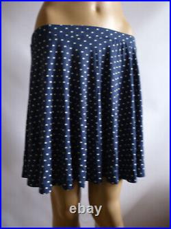 50 ASOS Polka Dot Spot Dot Dotted Skirt in Blue New Wholesale Bulk Job Lot 8 10