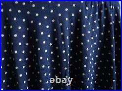 50 ASOS Polka Dot Spot Dot Dotted Skirt in Blue New Wholesale Bulk Job Lot 8 10