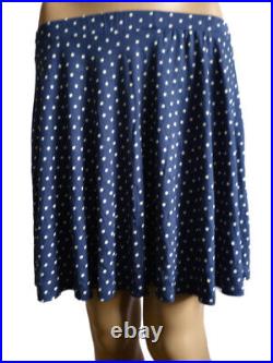 50 ASOS Polka Dot Spot Dot Dotted Skirt in Blue New Wholesale Bulk Job Lot 8 10