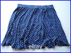 50 ASOS Polka Dot Spot Dot Dotted Skirt in Blue New Wholesale Bulk Job Lot 8 10