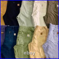 50 Pcs Vintage Carhartt Jeans Cargos Wholesale Job Lot Random Colours Sizes