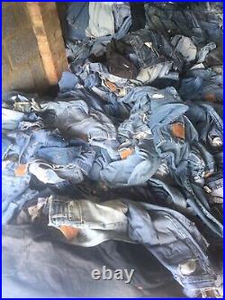 50 Pcs Vintage Levi's 501 Jeans Wholesale Job Lot Random Colours Sizes