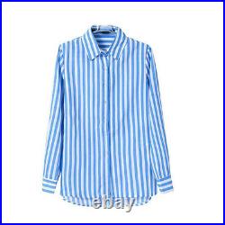 50 x Branded New Women's striped cotton Top Shirt Job lot Wholesale dress Bulk