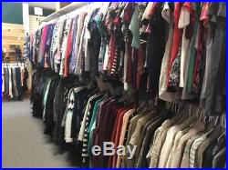 500 PC lot of women's clothing tops pants skirts shirts wholesale Resale Bulk