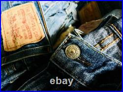 500pcs Vintage Levis 501 Shorts Wholesale Random Colours Job Lot Random Sizes