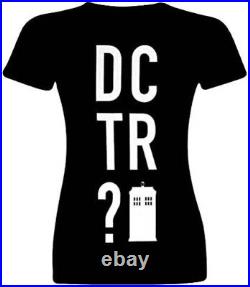 50x Doctor (Dr.) Who Official Womens T Shirts 3 Designs Job Lot Wholesale