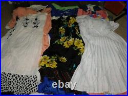 55+ VINTAGE WHOLESALE Dresses Blouses Skirts 40s 50s 60s 70s 80s Job Lot