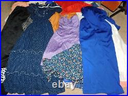 55+ VINTAGE WHOLESALE Dresses Blouses Skirts 40s 50s 60s 70s 80s Job Lot