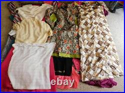 55+ VINTAGE WHOLESALE Dresses Blouses Summer knit 50s 60s 70s 80s Job Lot