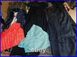 55+ VINTAGE WHOLESALE Dresses Blouses Summer knit 50s 60s 70s 80s Job Lot