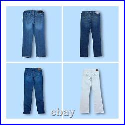 65pcs Vintage Wholesale True Religion Jeans Bundle Job Lot