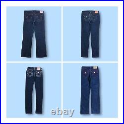 65pcs Vintage Wholesale True Religion Jeans Bundle Job Lot