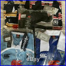 68x Official Womens Rugby Shirts + Hoodies Job Lot Wholesale