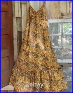 Assorted Silk Dress Wholesale Lot of 20 PC Indian Women Dress Free Size Maxi Wom