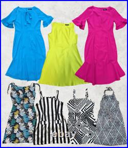BOX OF 100 WHOLESALE Women JOBLOT Dress Tops CLOTHING Mix BRANDED New Tags